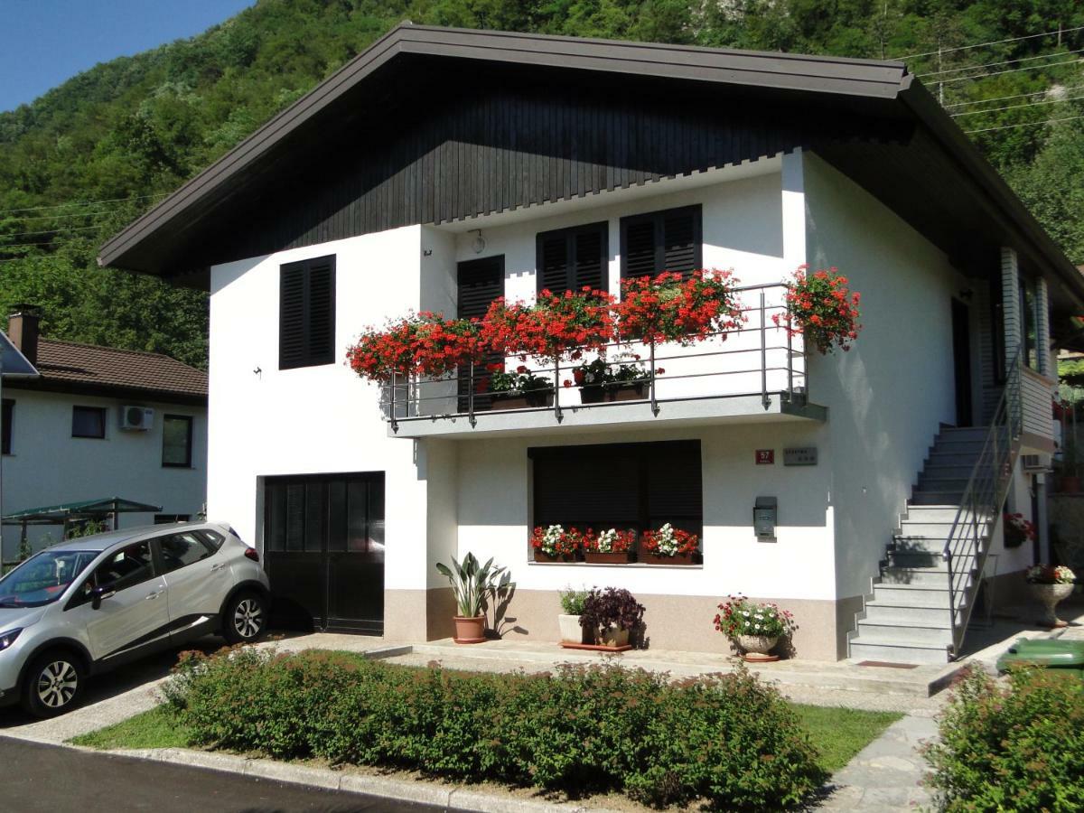 Apartma Jezero Most na Soči Kültér fotó